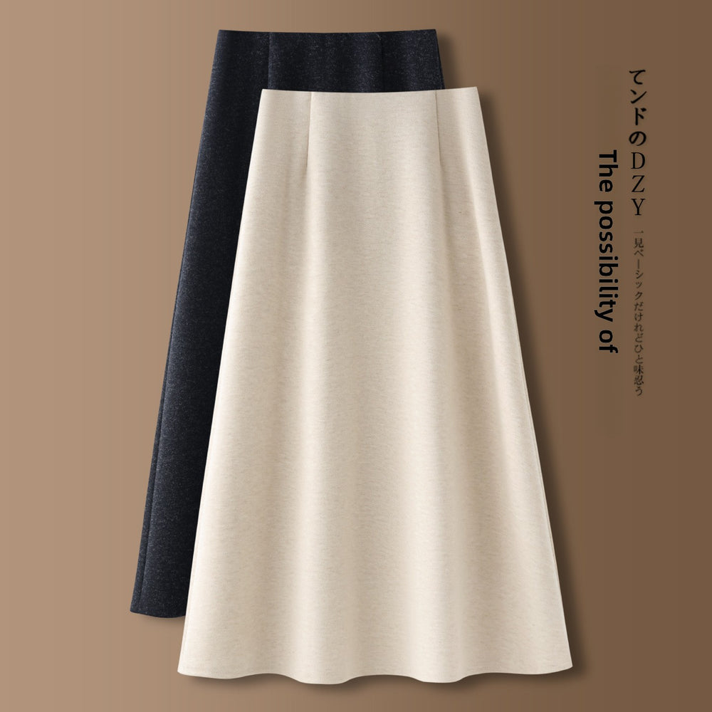 The Isla Woolen A-Line Midi Skirt, photo 2