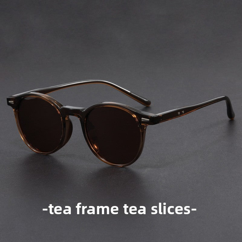 Westbrook Sun Round Panto Sunglasses in Tea / Tea