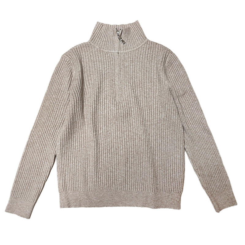 The Sabine Half-Zip Collar Knit Sweater, photo 5 of 9