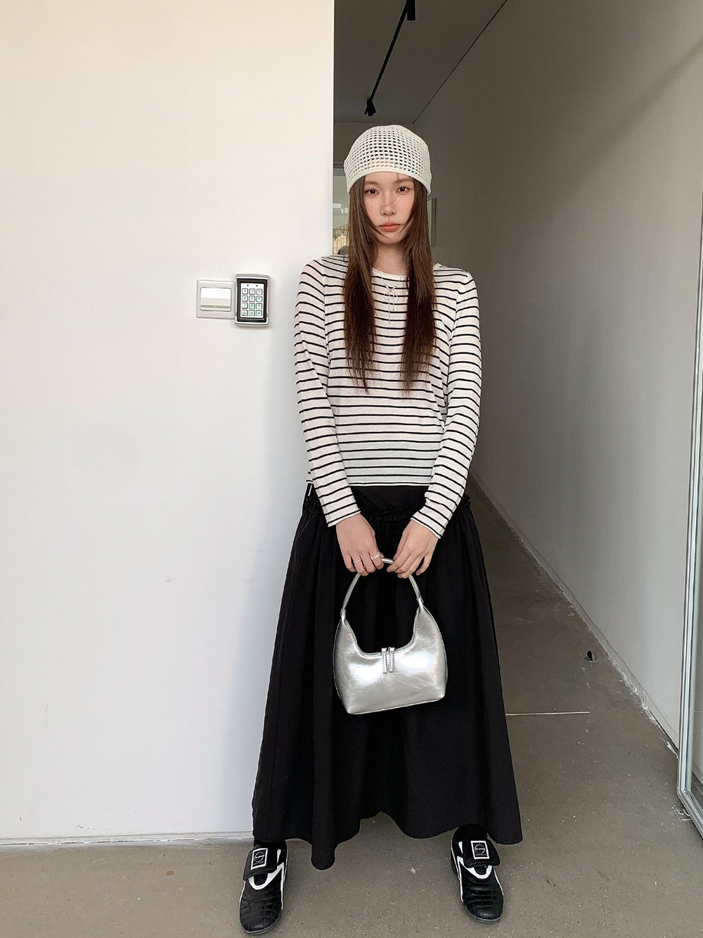 The Manon Fine-Stripe Knit Top, photo 3 of 3