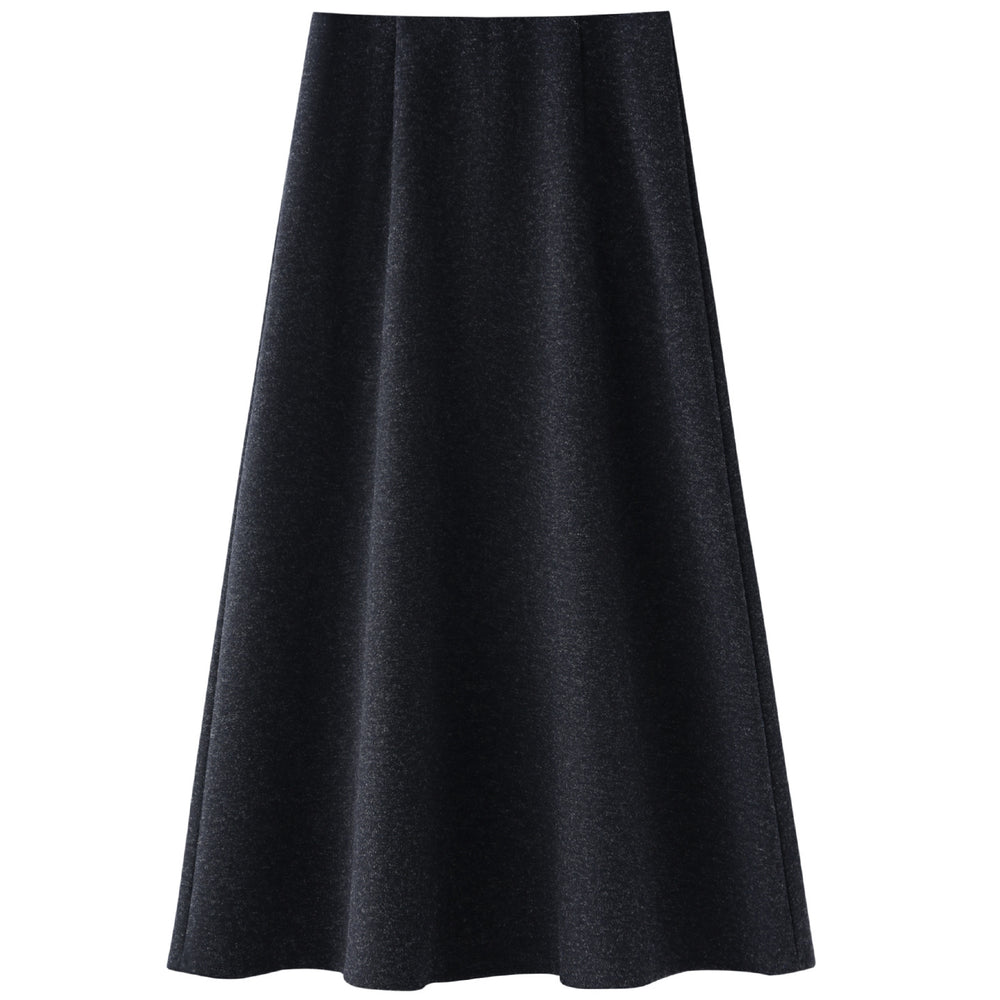 The Isla Woolen A-Line Midi Skirt, photo 6