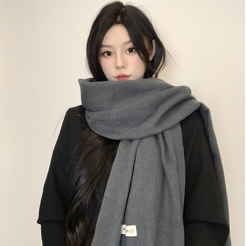 The Sloane Oversized Brushed Scarf, photo 2
