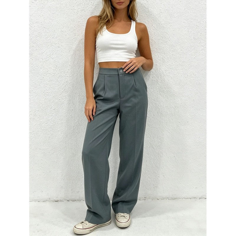 The Maeve Pleated Straight-Leg Trousers, photo 5