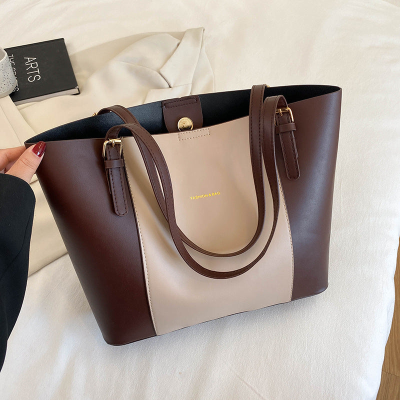 The Margaux Structured Faux-Leather Shoulder Tote, photo 1