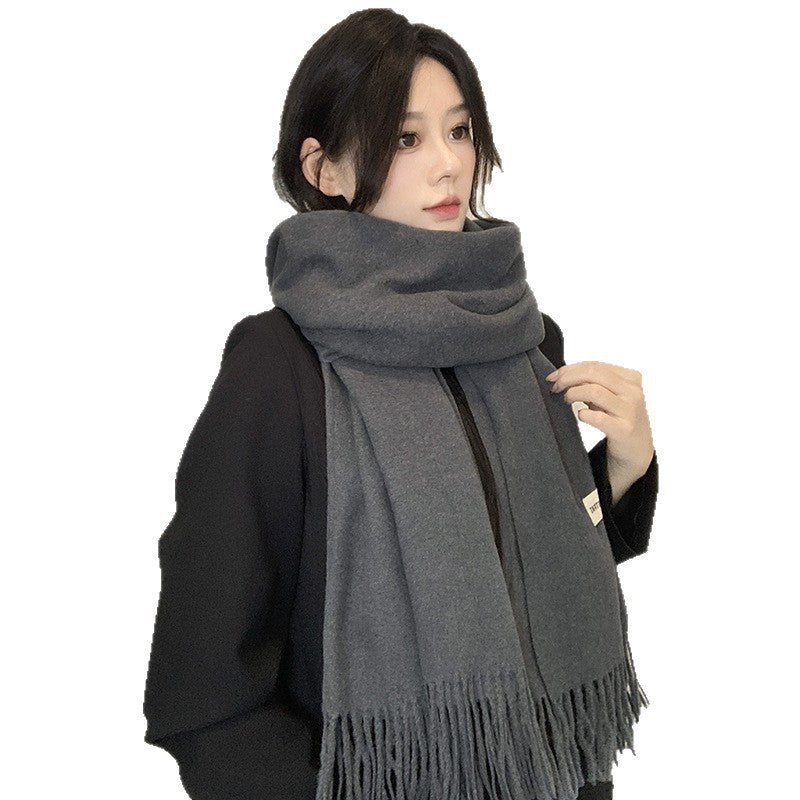 The Sloane Oversized Brushed Scarf, photo 5