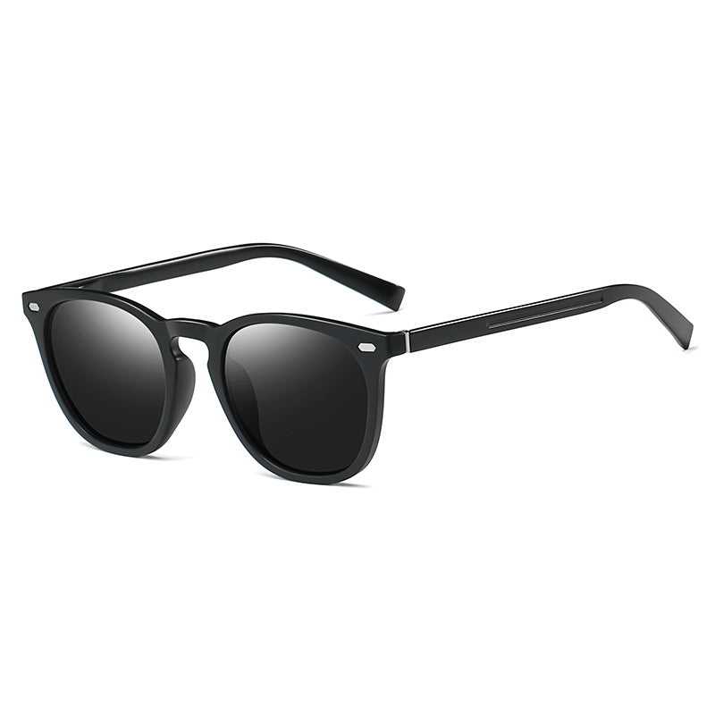 Sorbet 01 Square Sunglasses in Black / Gray