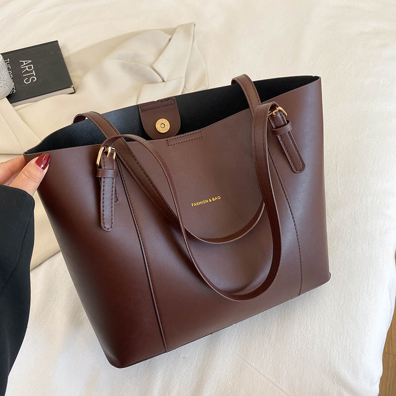 The Margaux Structured Faux-Leather Shoulder Tote, photo 2
