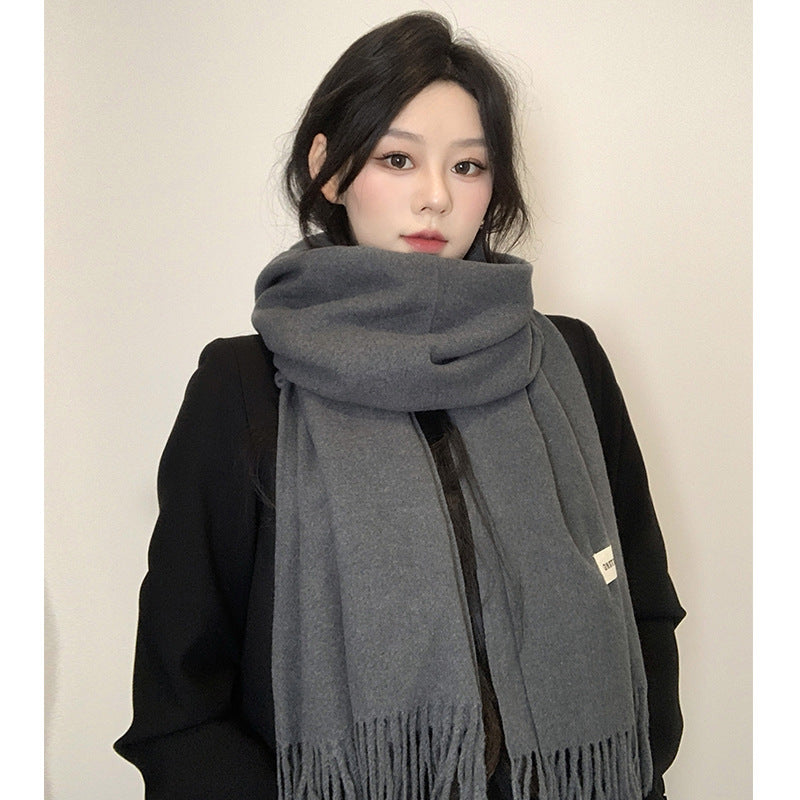 The Sloane Oversized Brushed Scarf, photo 4