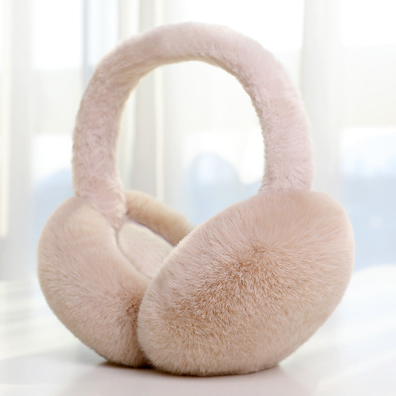 The Alpine Plush Earmuffs in Khaki