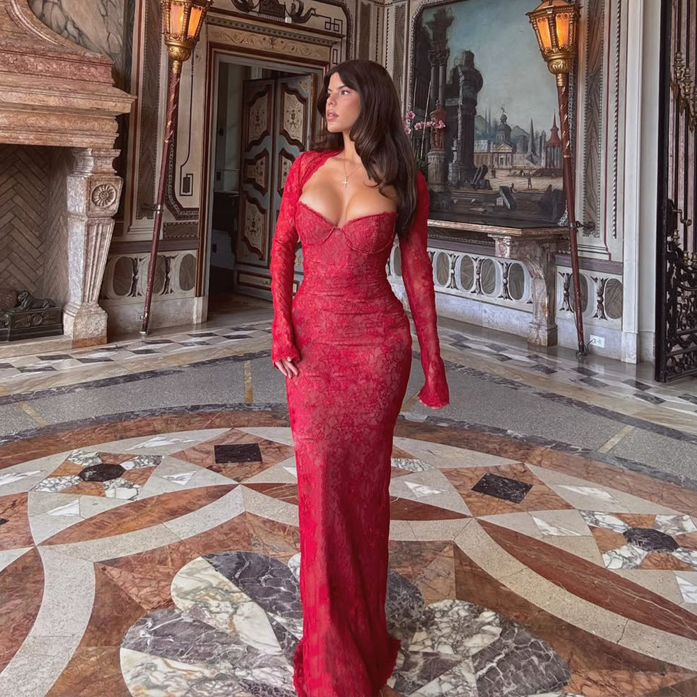 Lace Mermaid Dress Set