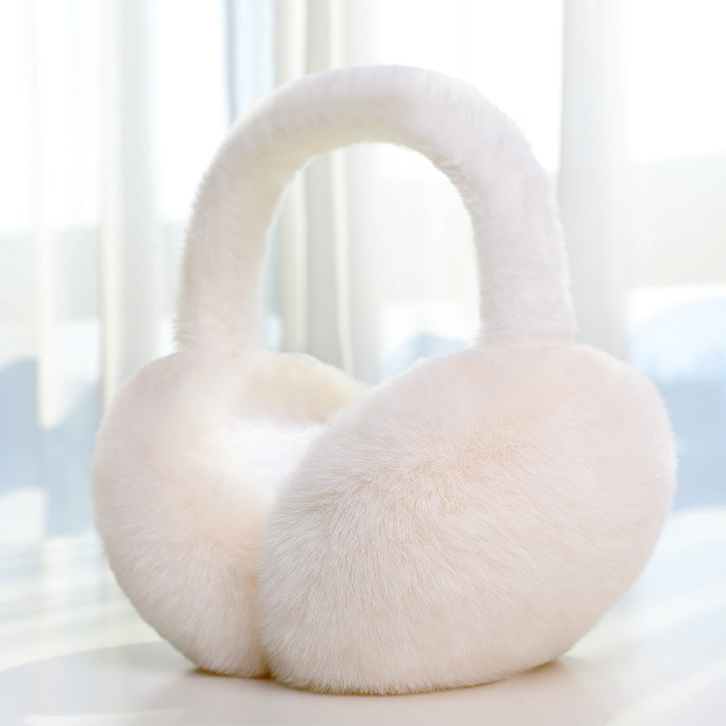 The Alpine Plush Earmuffs in White