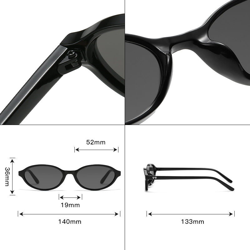 Pistachio BR01 Oval Sunglasses, photo 3 of 9