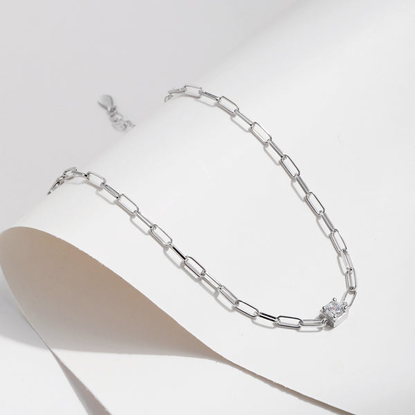 The Anouk Geometric Moissanite Bracelet, photo 2