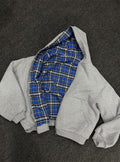Reversible Zip Front Hooded Sweatshirt