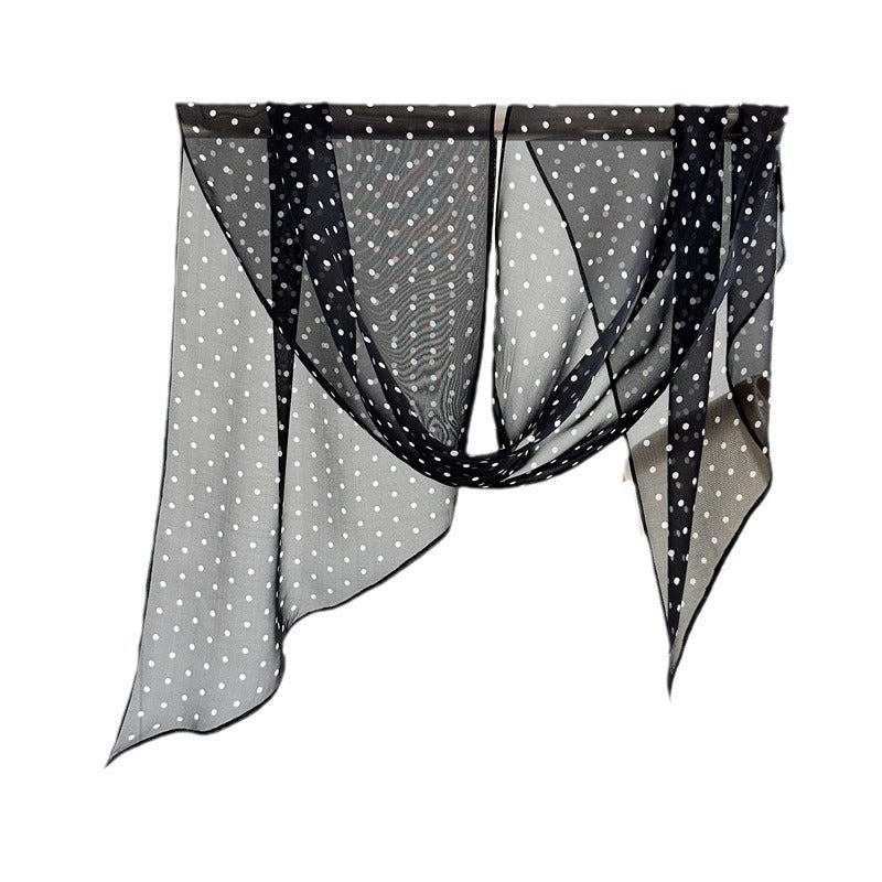 The Juno Polka-Dot Skinny Scarf, photo 4