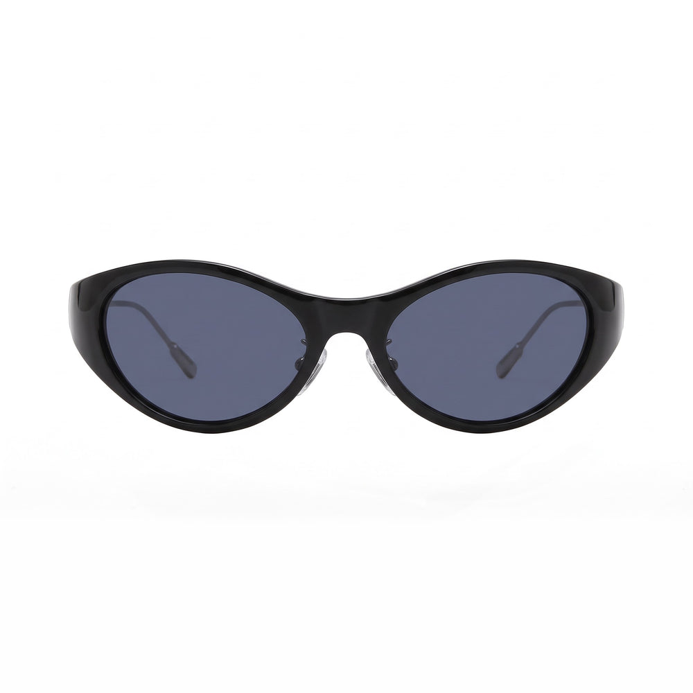 Swift 01 Wraparound Sunglasses - front view on white