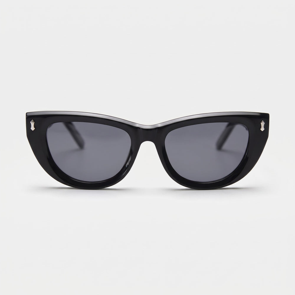 Kiki 01 Cat-Eye Sunglasses - front view on white