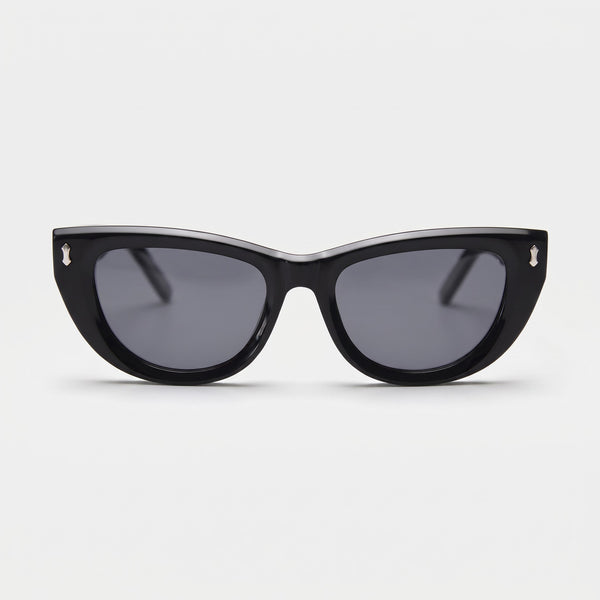Kiki 01 Cat-Eye Sunglasses - front view on white