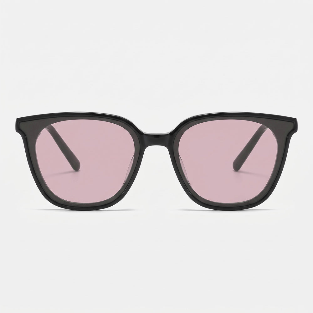 Sorbet 01 Square Sunglasses - front view on white