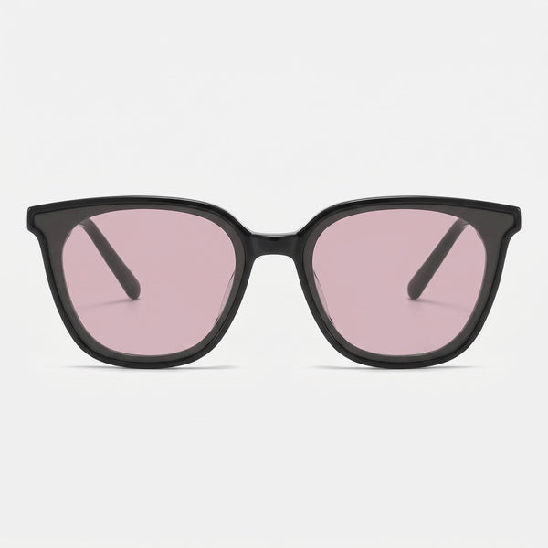 Sorbet 01 Square Sunglasses - front view on white