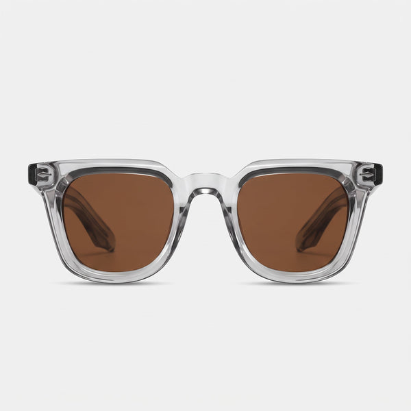 Mist G1 Square Sunglasses - front view on white