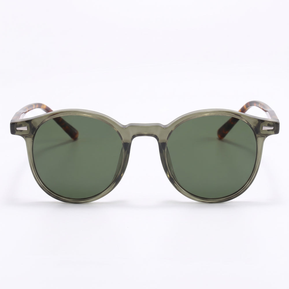 Westbrook Sun Round Panto Sunglasses - front view on white