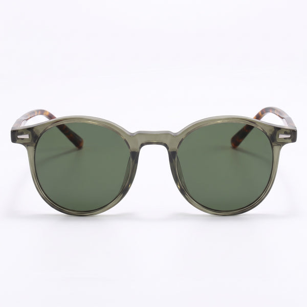 Westbrook Sun Round Panto Sunglasses - front view on white