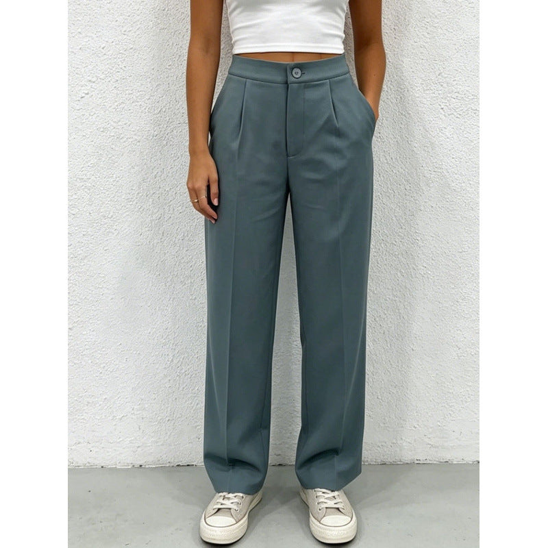The Maeve Pleated Straight-Leg Trousers, photo 4
