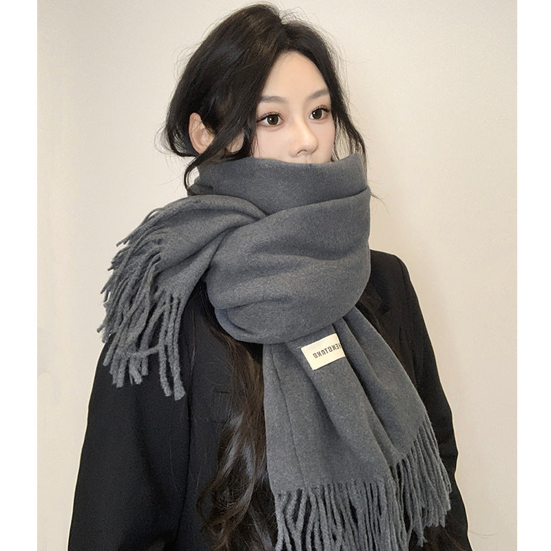 The Sloane Oversized Brushed Scarf, photo 3